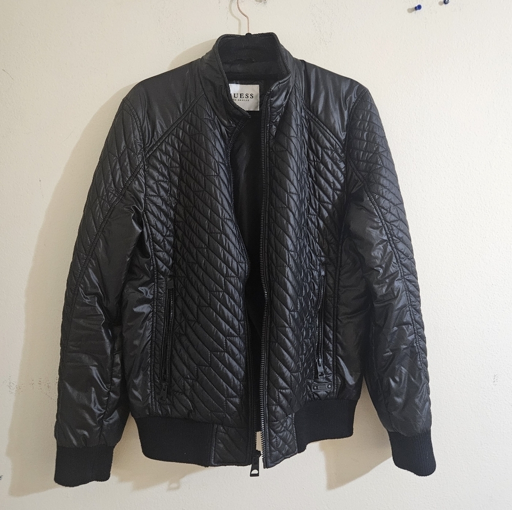 Guess Jacket Quilted Bomber Jacket - Picture 5 of 6